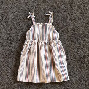 Cat & Jack Blue, white and Red Sleeveless Sundress